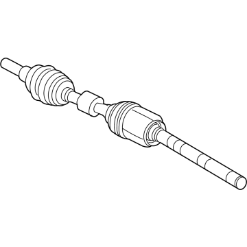Ford LX6Z-3B436-E SHAFT - FRONT AXLE
