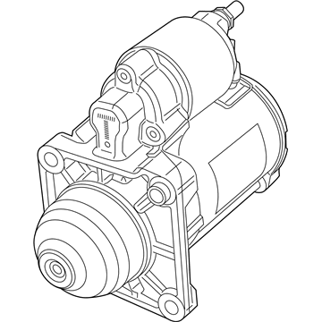 Mopar 68411139AC Starter-Engine