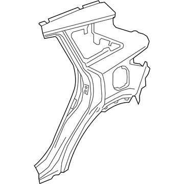 Infiniti G8100-5NAMA Fender Assembly-Rear, RH