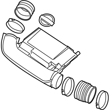 Nissan 16576-EA200 Duct Assembly-Air