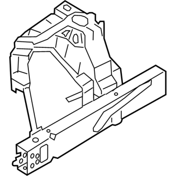 BMW 41-00-7-486-607 Front Left Wheelhouse