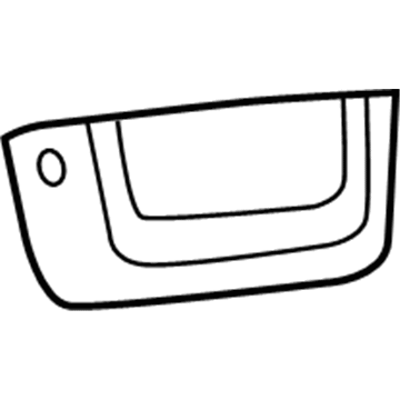 Mopar 5057794AE Pull Cup-DECKLID Inner