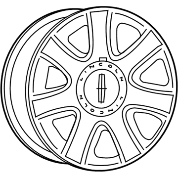 Ford 2C5Z-1007-AA Wheel