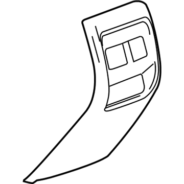 GM 84570223 Rear Panel