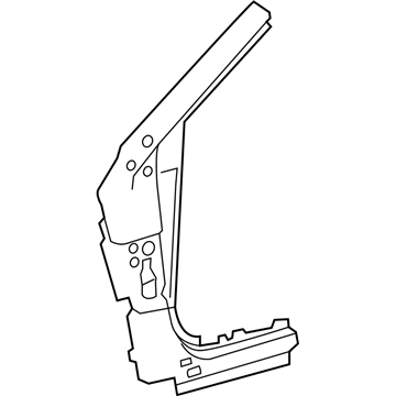 Toyota 61108-07010 Hinge Pillar Reinforcement