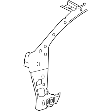 Toyota 61102-07010 Inner Hinge Pillar