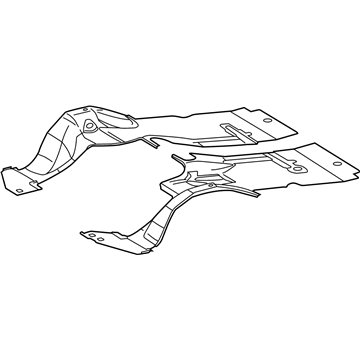 Mopar 5121518AA Pan-Front Floor