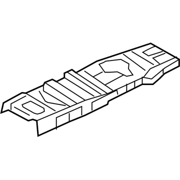 Infiniti 74364-1LA0B Reinforce-Front Floor