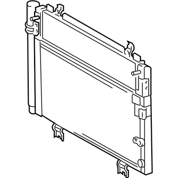 Lexus 88460-50230 CONDENSER Assembly