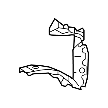 Lexus 61103-0E060 Reinforcement Sub-As