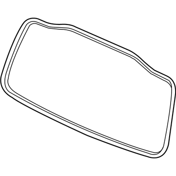 Honda 74441-SZA-A01 Weatherstrip, Glass Hatch