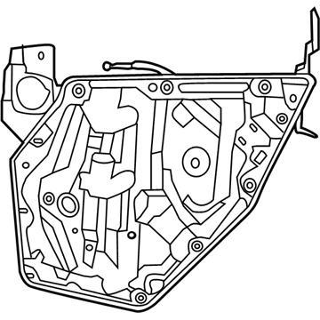 Mopar 68103998AA Panel-Carrier Plate