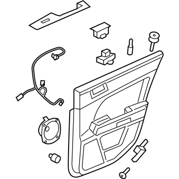GM 15905935 Door Trim Panel