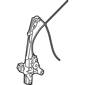 Mopar 4894271AC Front Door Window Regulator