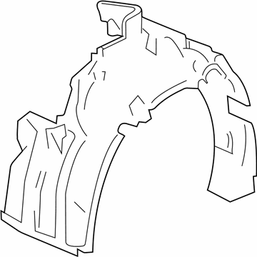 Honda 74101-S3Y-000 Fender, Right Front (Inner)