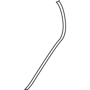 BMW 51-70-3-400-815 Door Weatherstrip, Bottom Left
