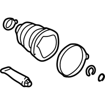 Toyota 04438-02050 Inner Boot