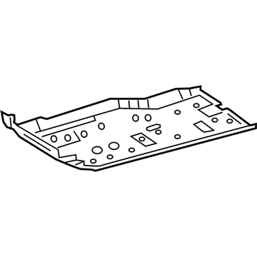 Lexus 58112-11030 Pan, Front Floor, LH