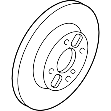 Ford 7S6Z-1125-B Rotor