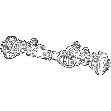 Mopar 68293578AC Axle-Front Complete