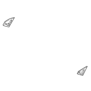 GM 15003784 Reinforcement-Outside Rear View Mirror