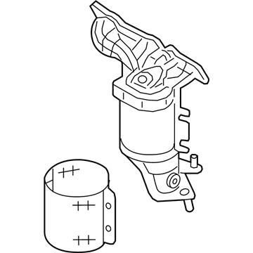 Ford F2GZ-5G232-C Manifold With Converter