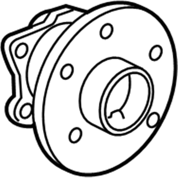 GM 19184275 Hub & Bearing