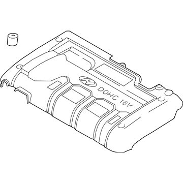 Kia 2924023150 Engine Cover Assembly