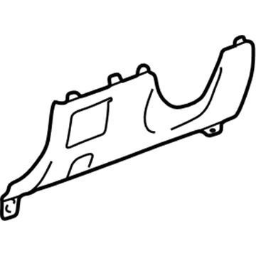 Toyota 55432-01020-B1 Panel, Instrument Panel Finish, Lower