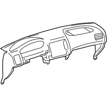 Toyota 55300-02010-E0 Instrument Panel