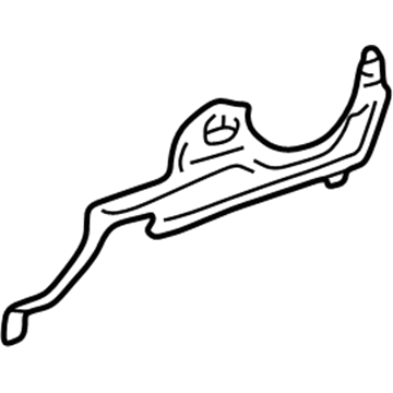 Toyota 55406-01010 Knee Bolster Support