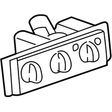 GM 9376423 Dash Control Unit