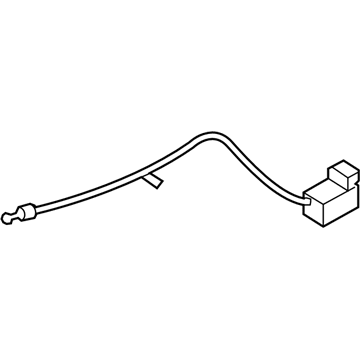 BMW 61-12-9-217-036 Plus Pole Battery Cable