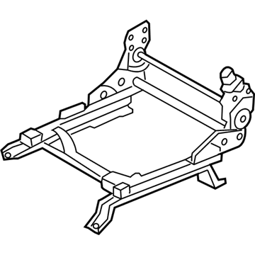 Nissan 87450-1EA2A Adjuster Assy-Front Seat, LH