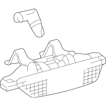 Lexus 81570-48010 Lamp Assy, Center Stop