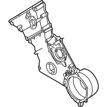 BMW 11-14-1-745-506 Timing Case Cover, Top