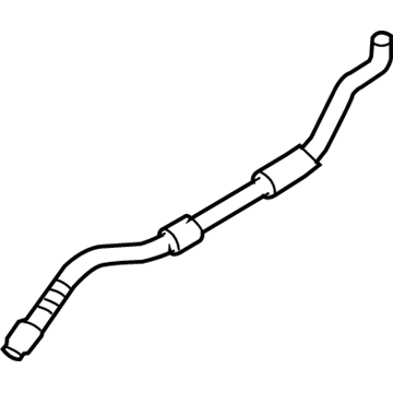 BMW 32-41-6-767-423 Radiator Return Line