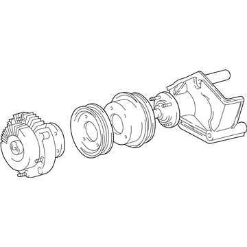 Toyota 16307-62030 Clutch & Pulley