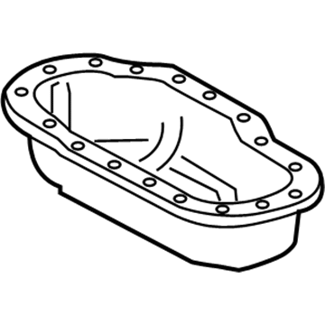 Toyota 12102-31020 Lower Oil Pan