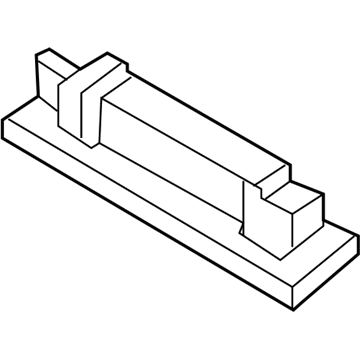 Hyundai 92504-3N000 Lamp Assembly-License Plate, RH