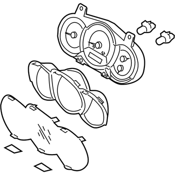 Kia 940012K310 Cluster Assembly-Instrument