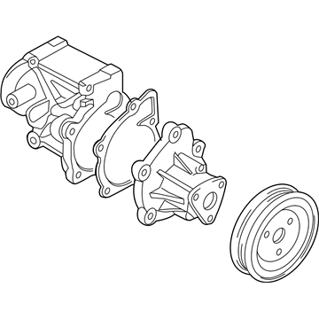 Hyundai 25100-2G100 Pump Assembly-COOLENT