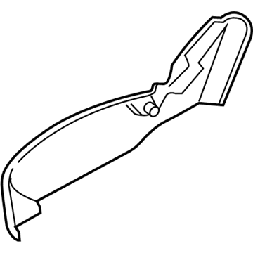 Hyundai 88061-S2000-NNB Shield Cover-FR Seat OTR, RH