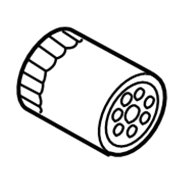 Nissan 15208-65F0D Oil Filter Assembly