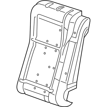 GM 13369690 Seat Back Pad