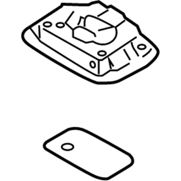 Hyundai 92870-4D170-TW Room Lamp Assembly