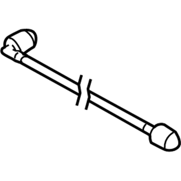 BMW 61-66-7-161-468 Cleaning System Hose