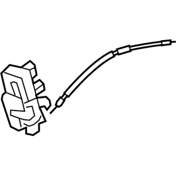 GM 22862240 Lock Assembly