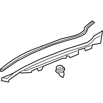 Lexus 53807-24021 Reinforcement Sub-As