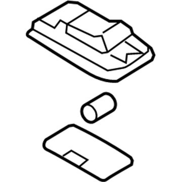 Hyundai 92850-2H000-TX Room Lamp Assembly